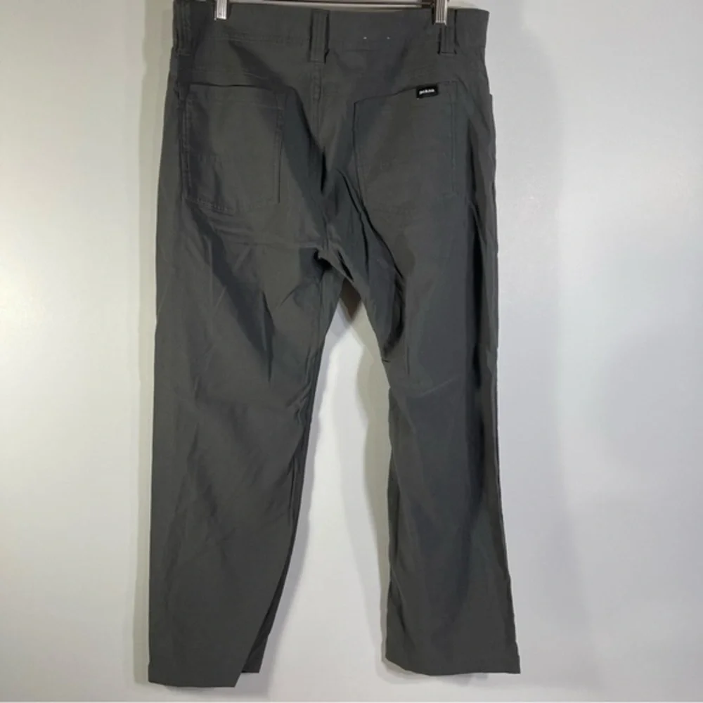 PrAna Men’s Standard Fit Pant Size 34/28 color Gray